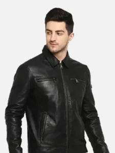 Classic Black Leather Jacket