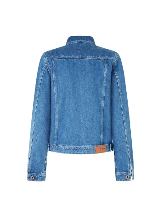 Denim back jacket