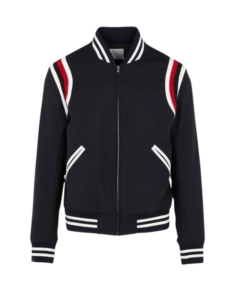 Men Cotton Varsity Jacket