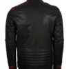 Men`s Racer Cafe Red & Black Jacket