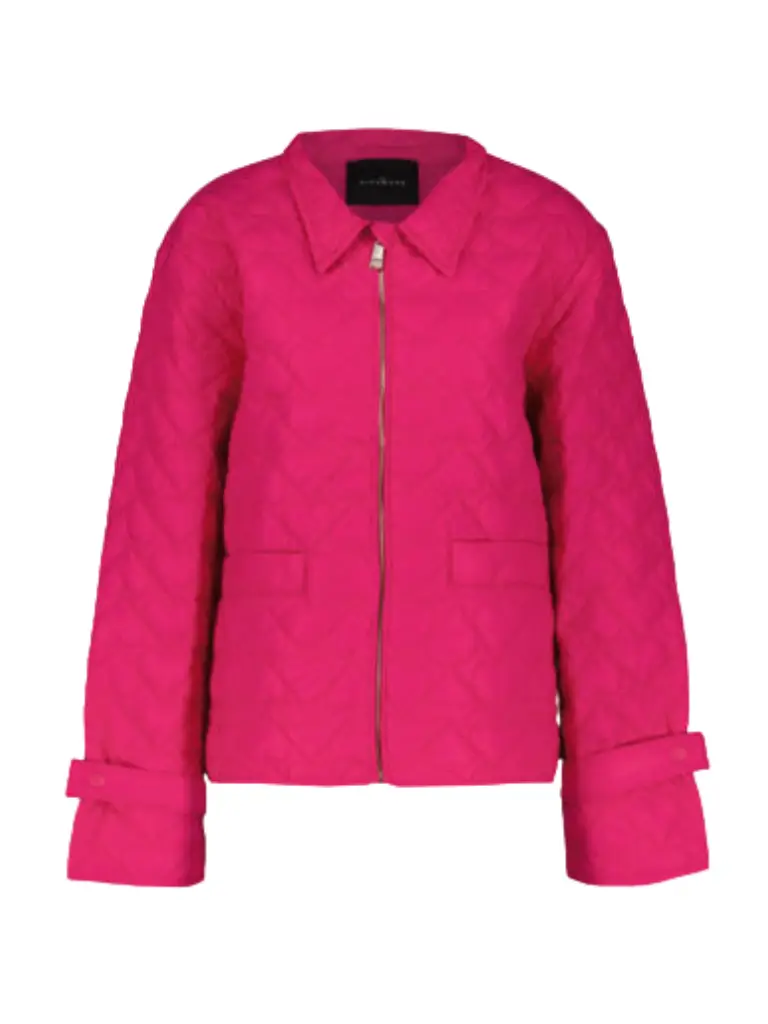 Pink Heart Quilted Jacket