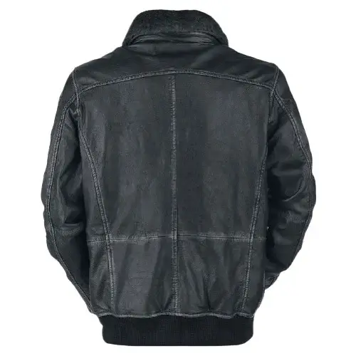 Racer Black Leather Jacket