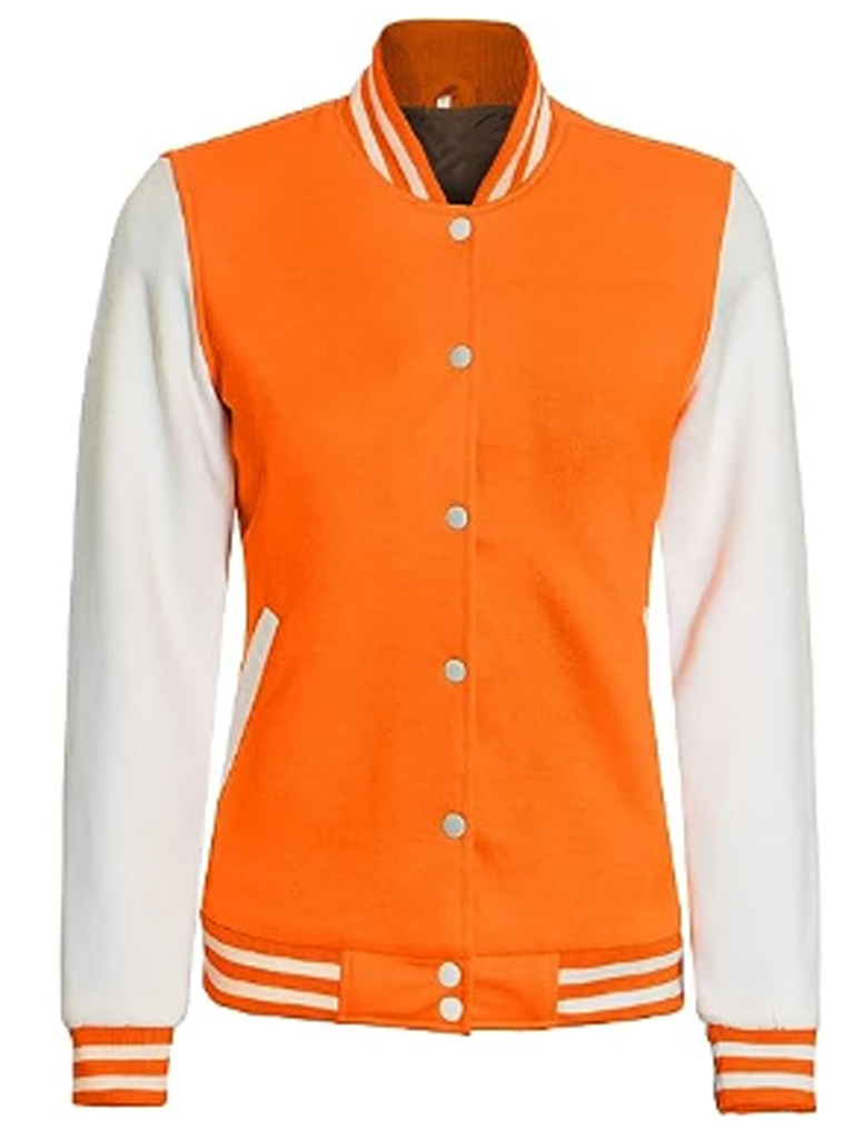 Women’s Orange & White Jacket