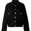 women black denim jacket