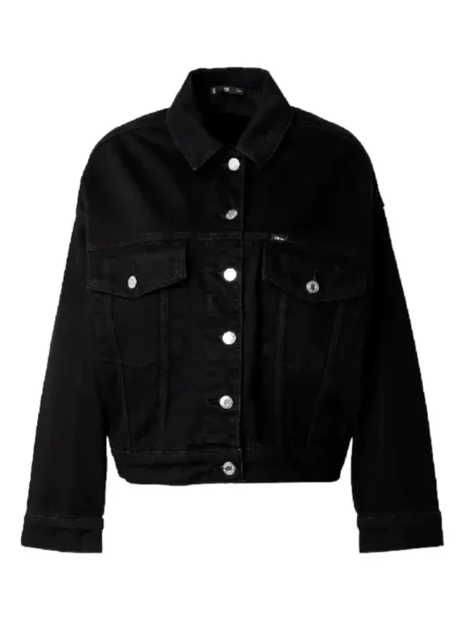 women black denim jacket