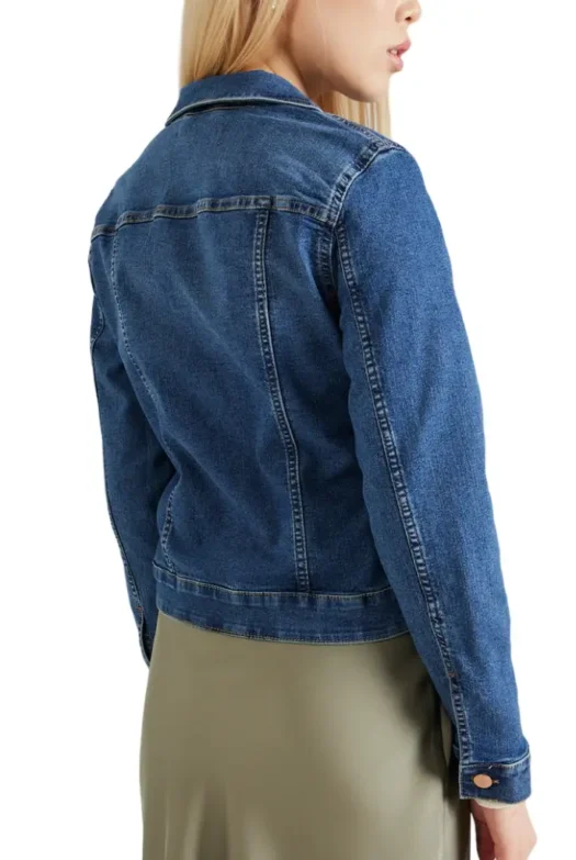 women denim back jacket