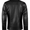 men black cafe racer leather jacket