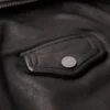 Crop Leather Biker Jacket