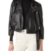 Faux Leather Moto Jacket