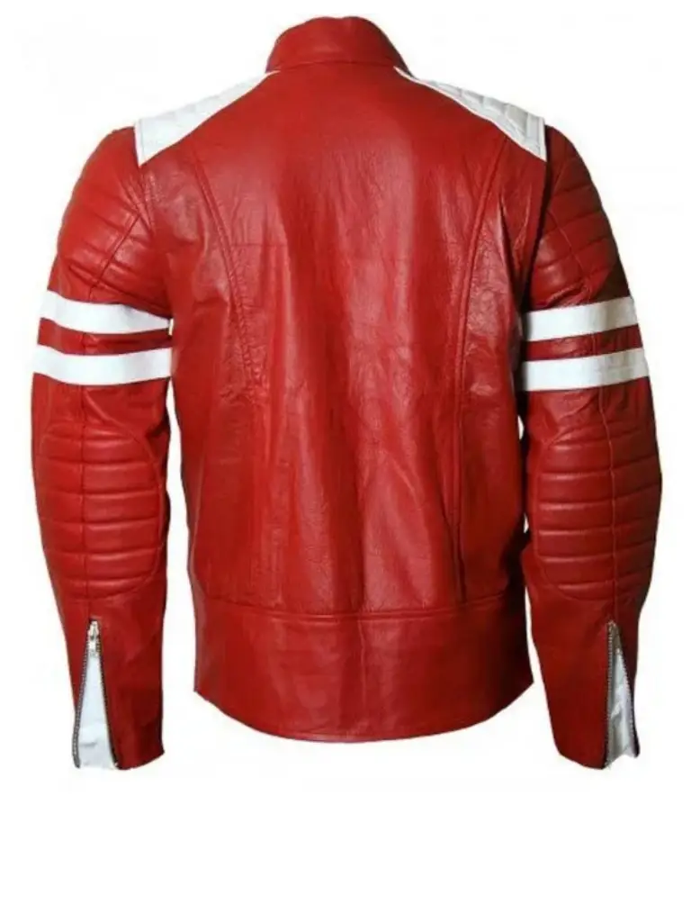 Fight Club red leather jacket
