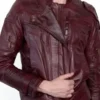 Galaxy leather jacket