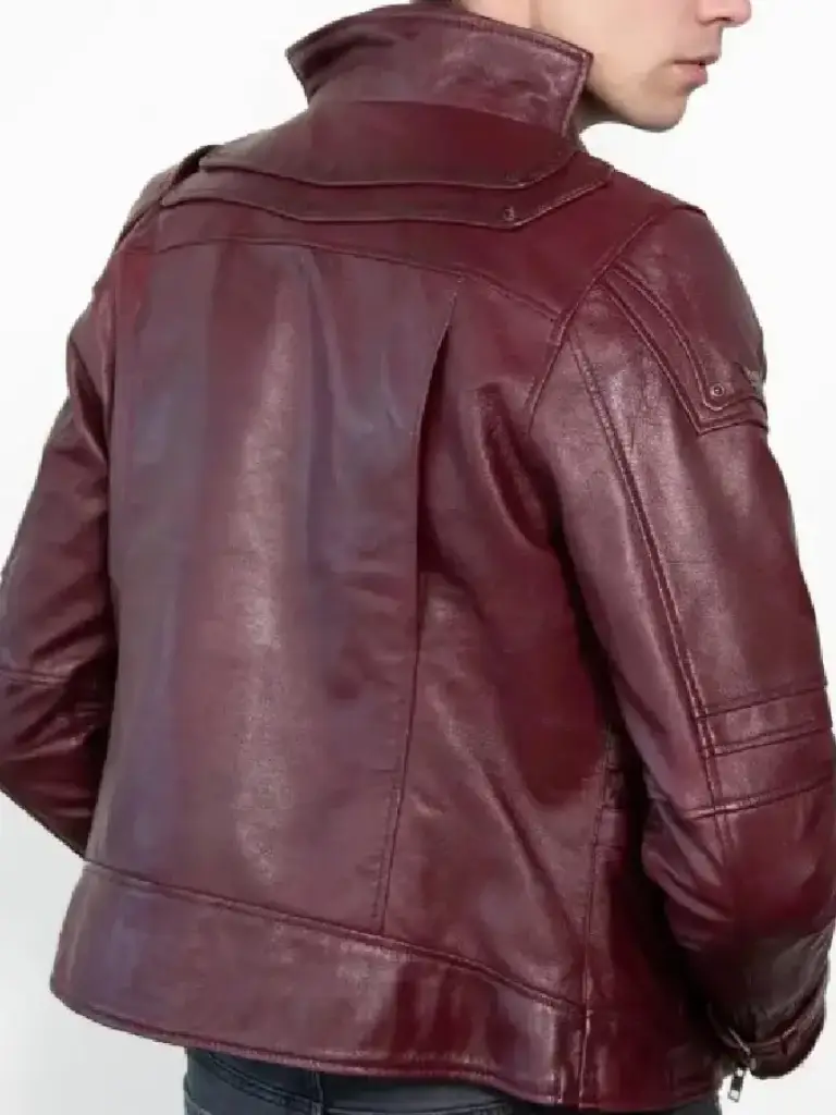 Galaxy men leather jacket