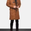 Mens Coat Duffle Hooded