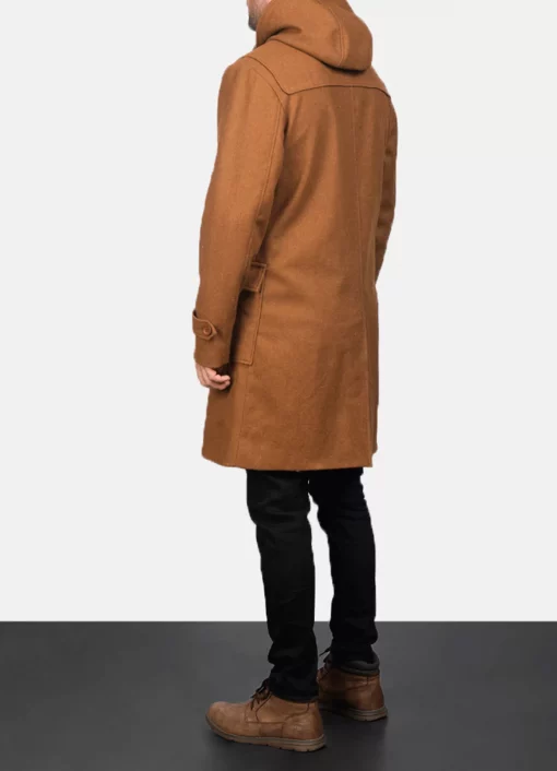 Mens Duffle Coat Hooded