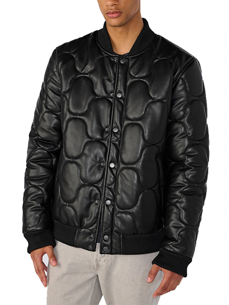 Mens Light Weight Quitled Puffer Bomber