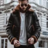 Mens RAF B3 Sheepskin Bomber Jacket