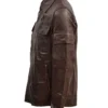 Men’s Vintage Brown Sheep Leather Jacket