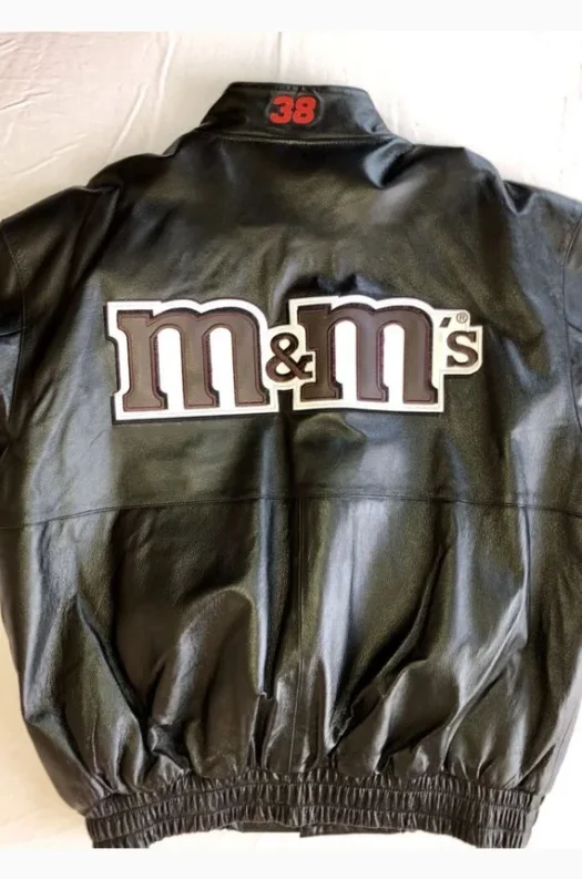 M&m’s Nascar Leather Jacket