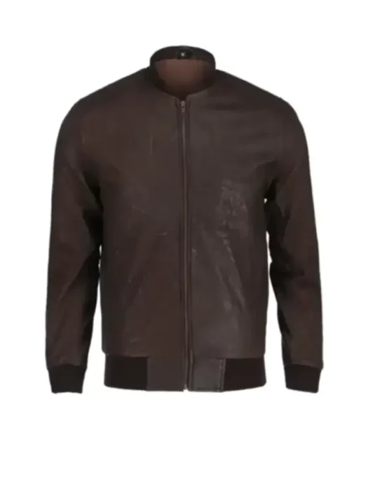 Snuff Style Real Bomber Leather Jacket