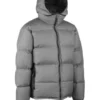 Womens Grey Puffer Down Jacket