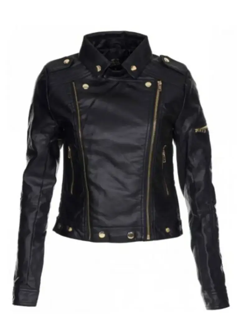 Womens Moto Leather Jacket