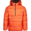 Womens Orange Puffer Down Jacket