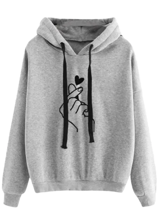 Womens Oversized SweetShirt Pullover Hoodie