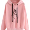 Womens Pullover Oversized SweetShirt Hoodie