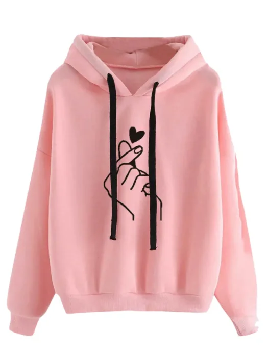 Womens Pullover Oversized SweetShirt Hoodie