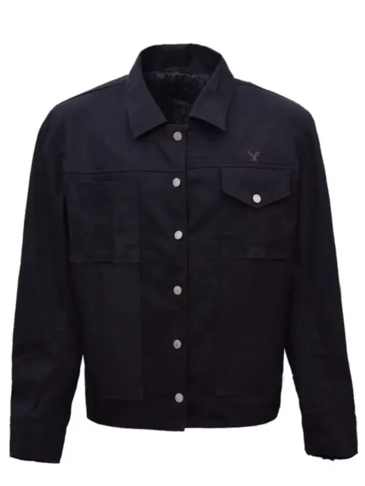 Yellowstone Rip Wheeler Black Cotton Jacket