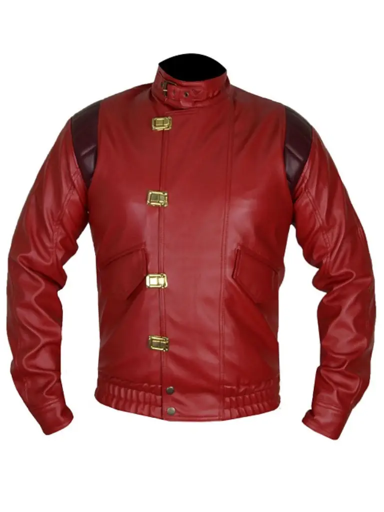 akira red leather jackets