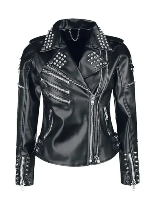 women black jacket front