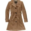 Amelia Earhart Brown Coat