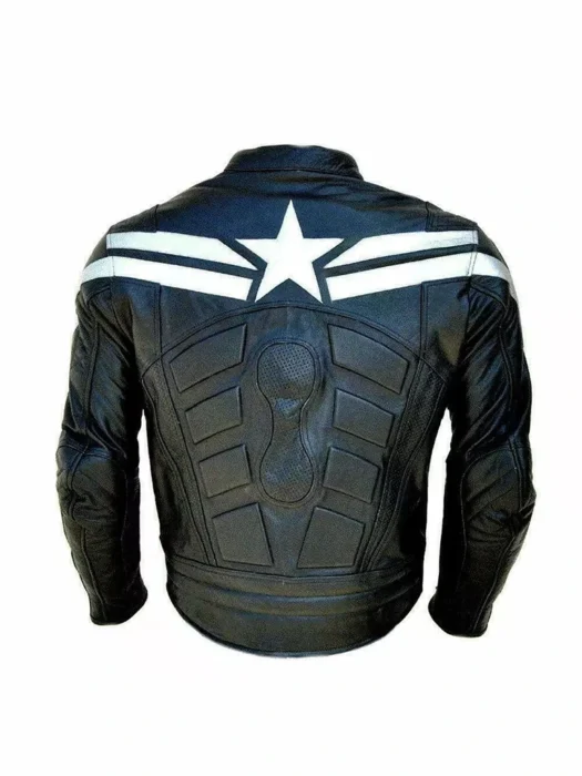 Captain America Motorbike Pure Leather Jacket