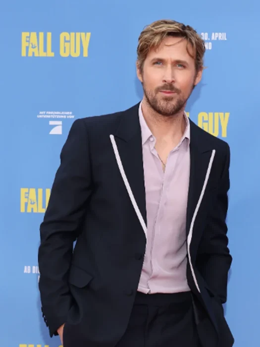 Ryan Gosling The Fall Guy Black Blazer