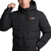 Stoney Creek Thermotough Black Hooded Jacket