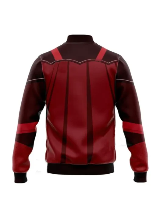 The Boys Crimson Countess Varsity Jacket