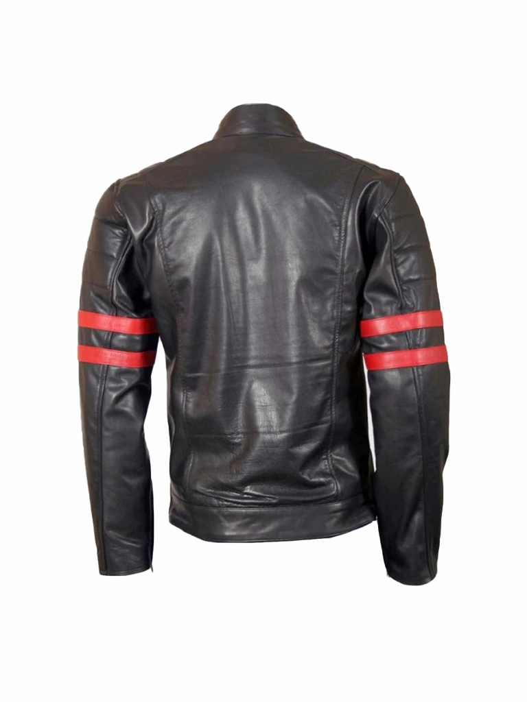 Wolverine X-Men Biker Leather Jacket