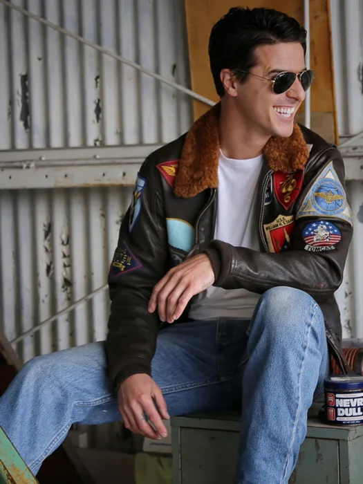 Tom Cruise Top Gun Navy G-1 Jacket