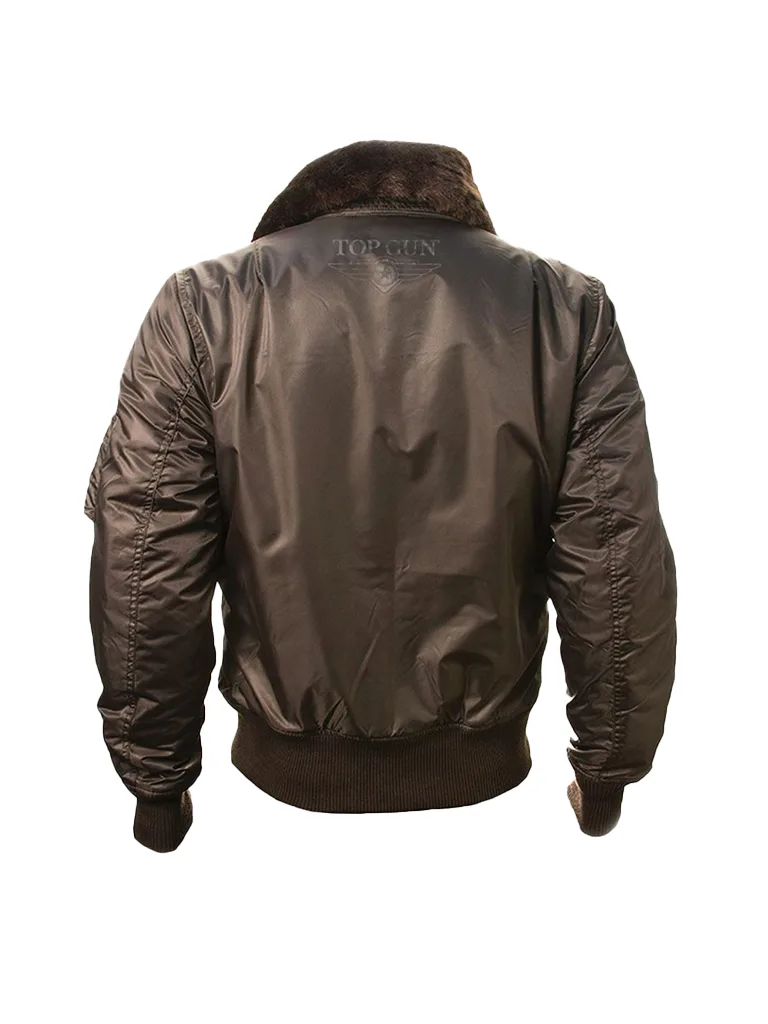 Top Gun B-15 Brown Flight Jacket