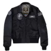 Top Gun Cockpit USA Stealth Bomber Jacket