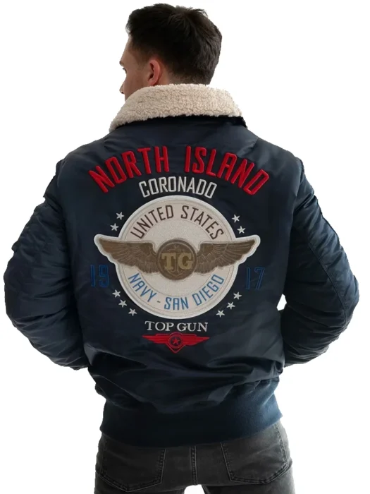 Top Gun Coronado Jacket with Patches