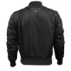 Top Gun MA-1 Flight Black Bomber Jacket