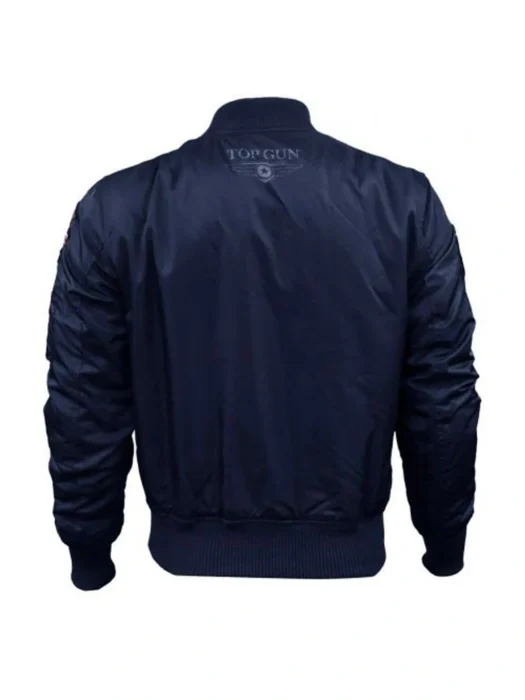 Top Gun MA-1 Flight Blue Bomber Jacket