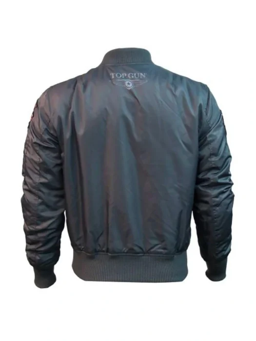 Top Gun MA-1 Flight Gray Bomber Jacket