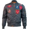 Top Gun MA-1 Flight Gray Jacket