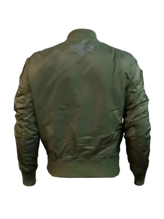 Top Gun MA-1 Flight Green Bomber Jacket