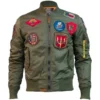 Top Gun MA-1 Flight Green Jacket