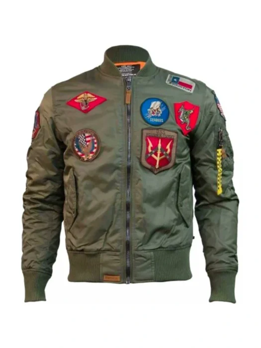 Top Gun MA-1 Flight Green Jacket