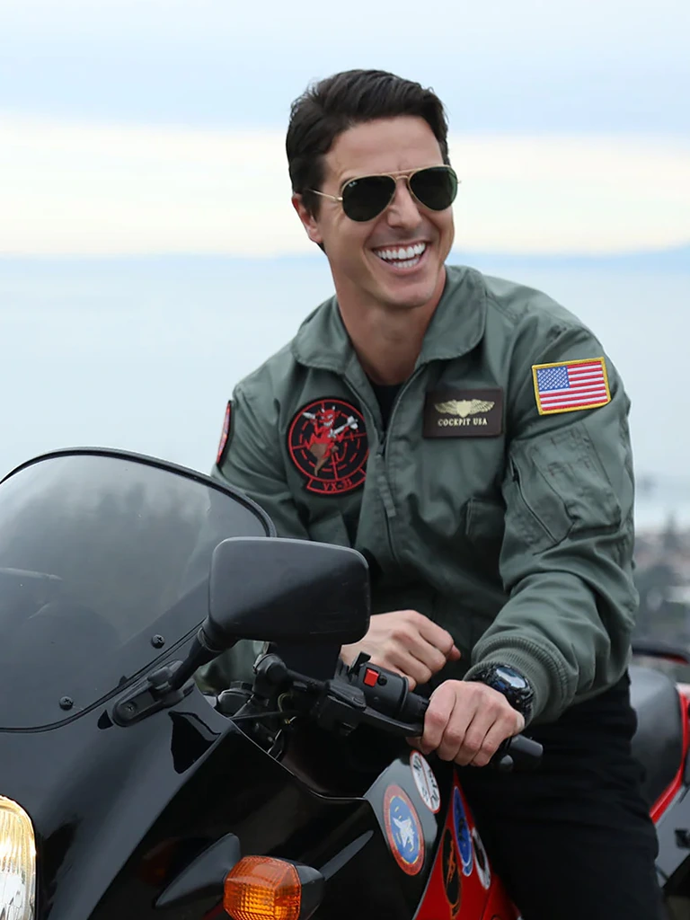 Top Gun Maverick (2022) Cockpit USA CWU-36 Flight Jacket